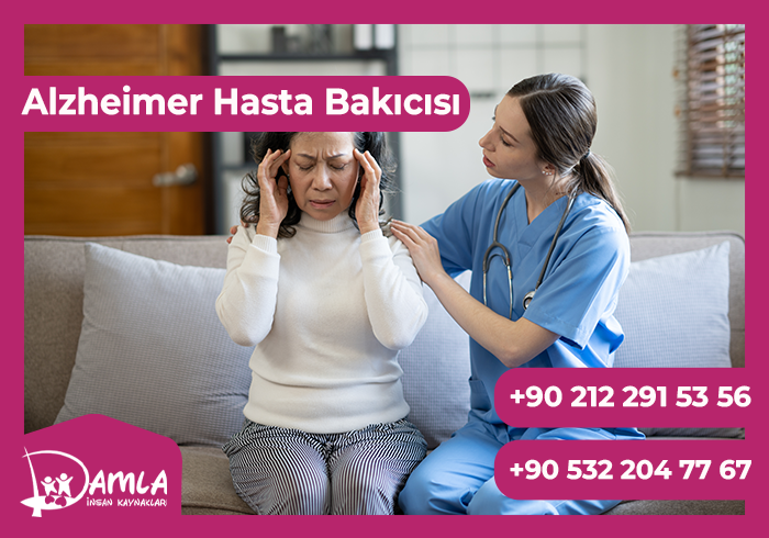 alzheimer hasta bakıcısı